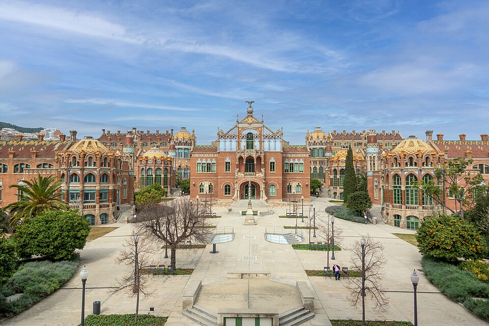 Ospedale de la Santa Creu i Sant Pau, un complesso modernista concepito come città sanitaria