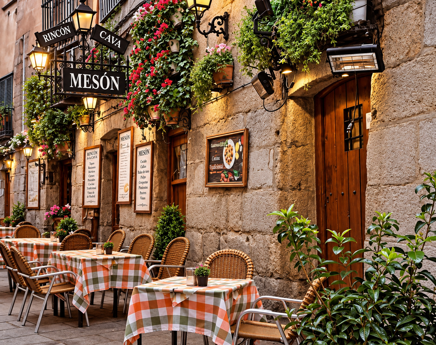 I mesones della Cava de San Miguel: dove mangiare tortilla, acciughe e funghi vicino a Plaza Mayor a Madrid